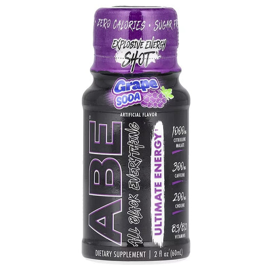 ABE Ultímate Pre Workout Shot 60 ml - Grape Soda