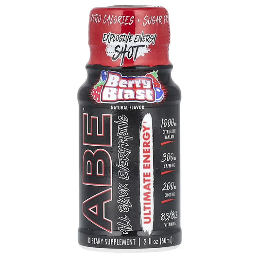 ABE Ultímate Pre Workout Shot 60 ml - Berry Blast