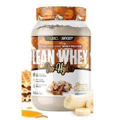 Lean Whey Iso Hydro Protein - Banana Foster Waffle Sundae