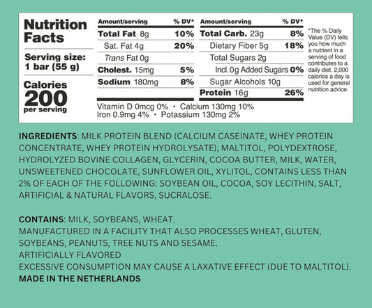 Barebells Protein Bar - Minty Chocolate Soft Bar