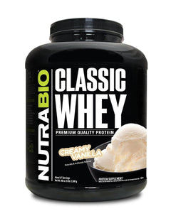 PROMO Nutrabio Classic Whey - Creamy Vanilla (Incluye Shaker de Regalía)