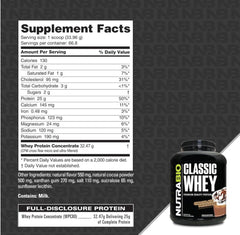 PROMO Nutrabio Classic Whey - Chocolate Peanut Butter Bliss