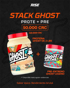 STACK GHOST PROTE + PRE (Sabores a escoger)