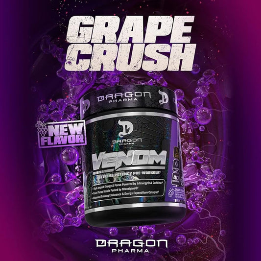 Dragon Pharma Extreme Potency Pre-Workout - Grape Crush