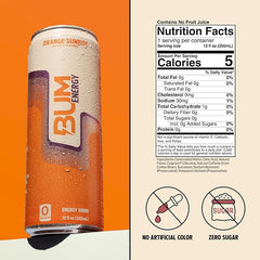 Bum Energy - Orange sunrise