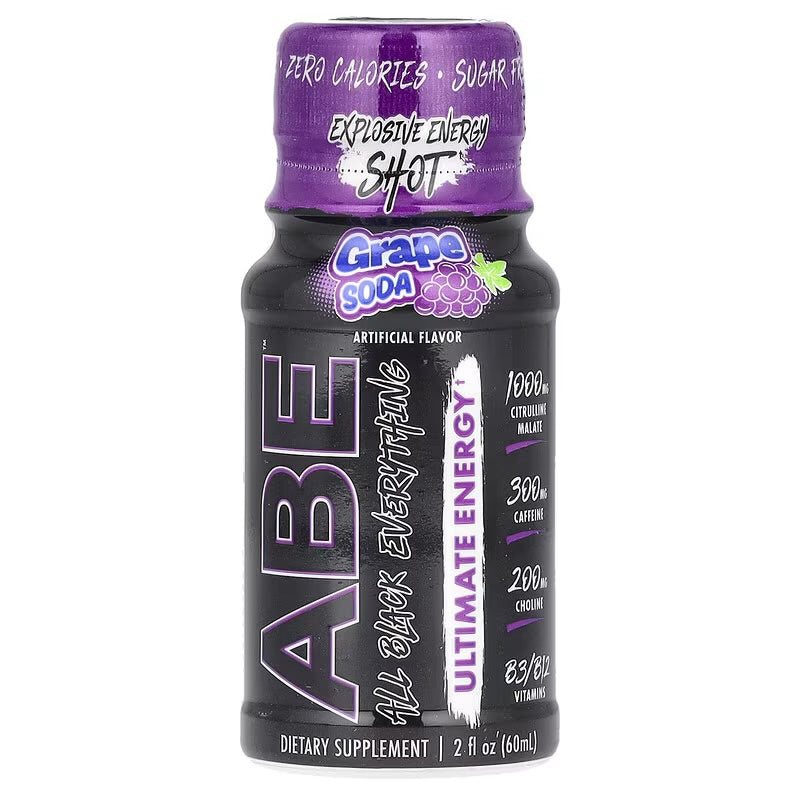 ABE Ultímate Pre Workout Shot 60 ml - Grape Soda