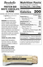 Barebells Protein Bar - White Chocolate Almond