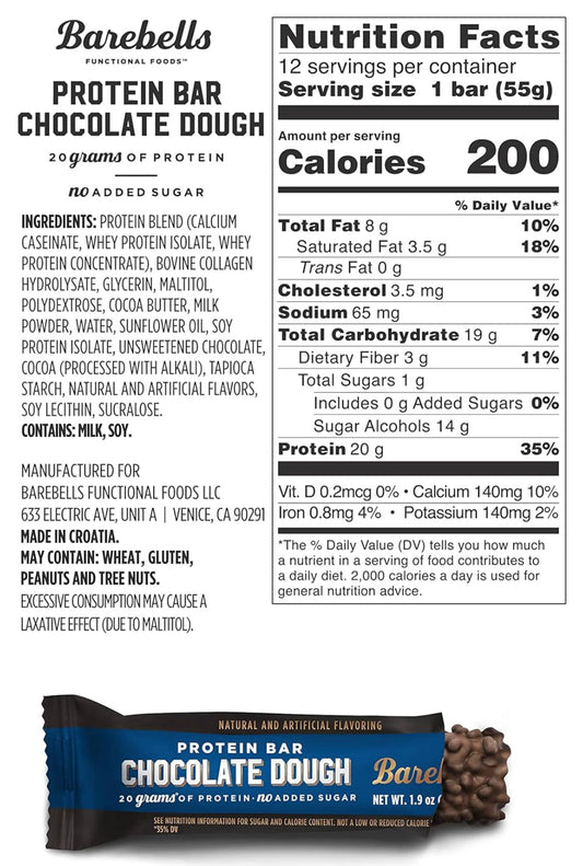 Barebells Protein Bar - Chocolate Doug