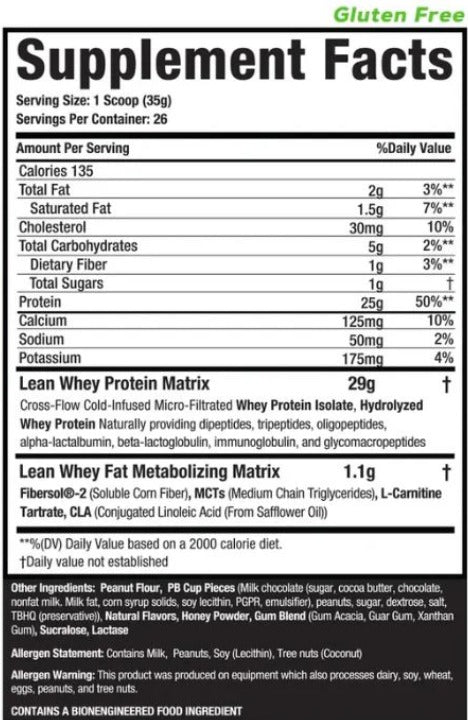 Lean Whey Iso Hydro Protein - Xmas Cookie Dough