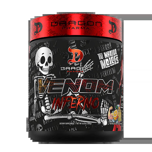 Dragon Pharma Pre-Workout - Brazo de 50 Limón
