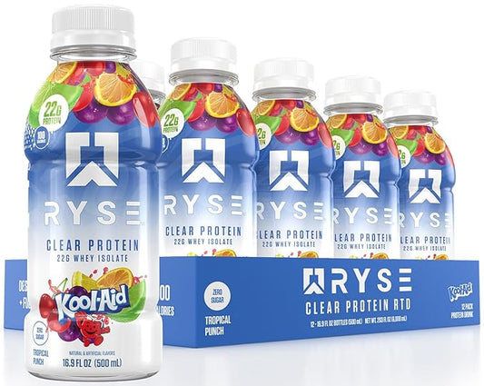 Ryse Clear Protein RTD- Kool Aid