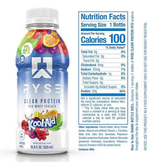 Ryse Clear Protein RTD- Kool Aid