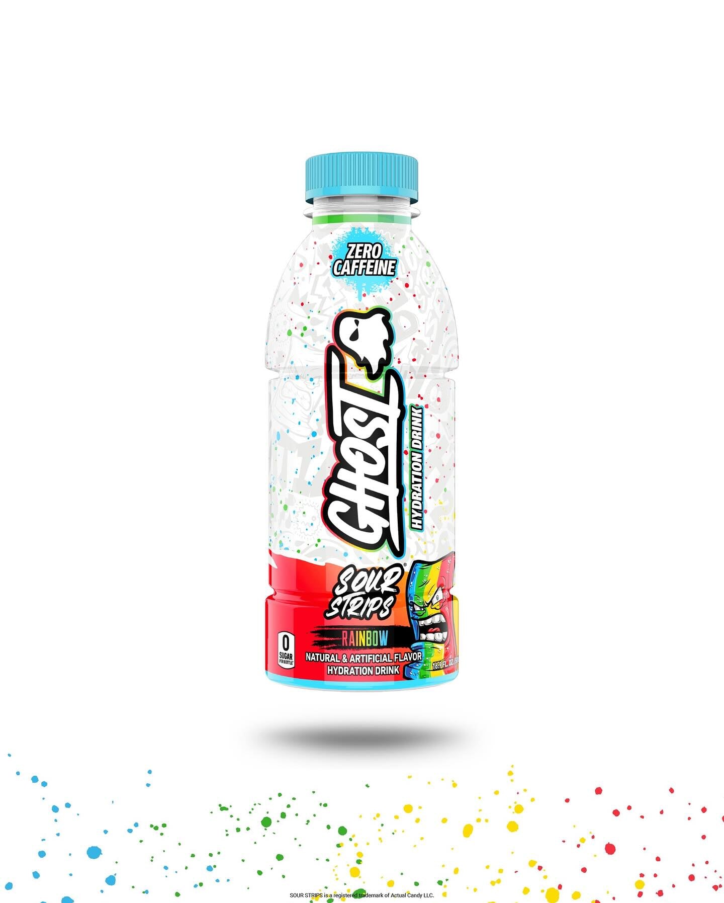 Ghost Hydration Sour Strips Rainbow
