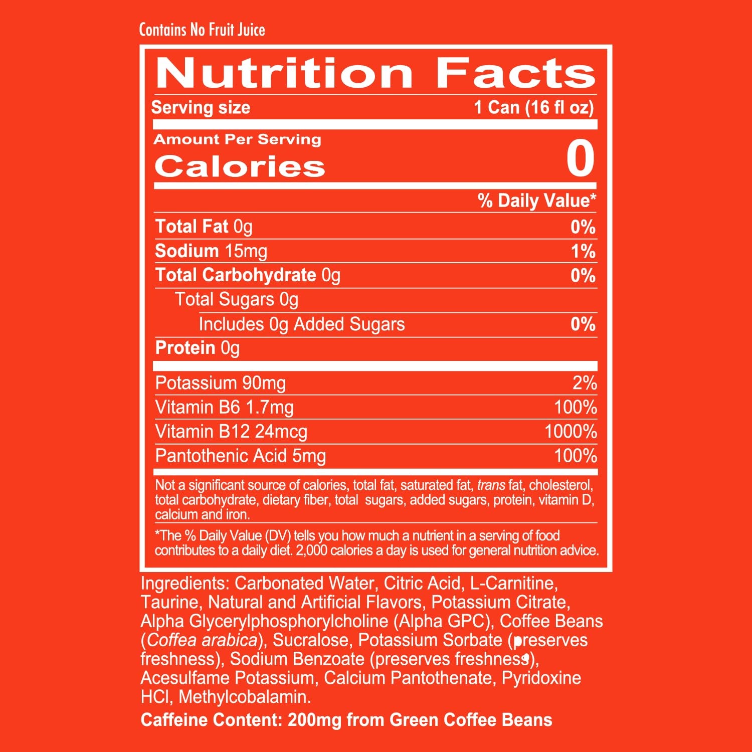REDCON1  Energy Drink - Sour Peach Rings