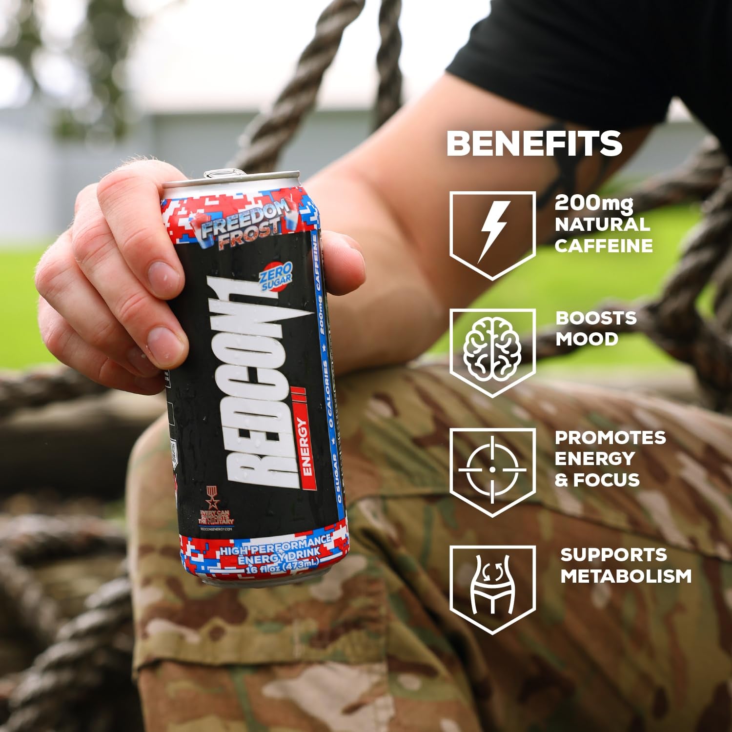 REDCON1  Energy Drink -  Freedom Frost