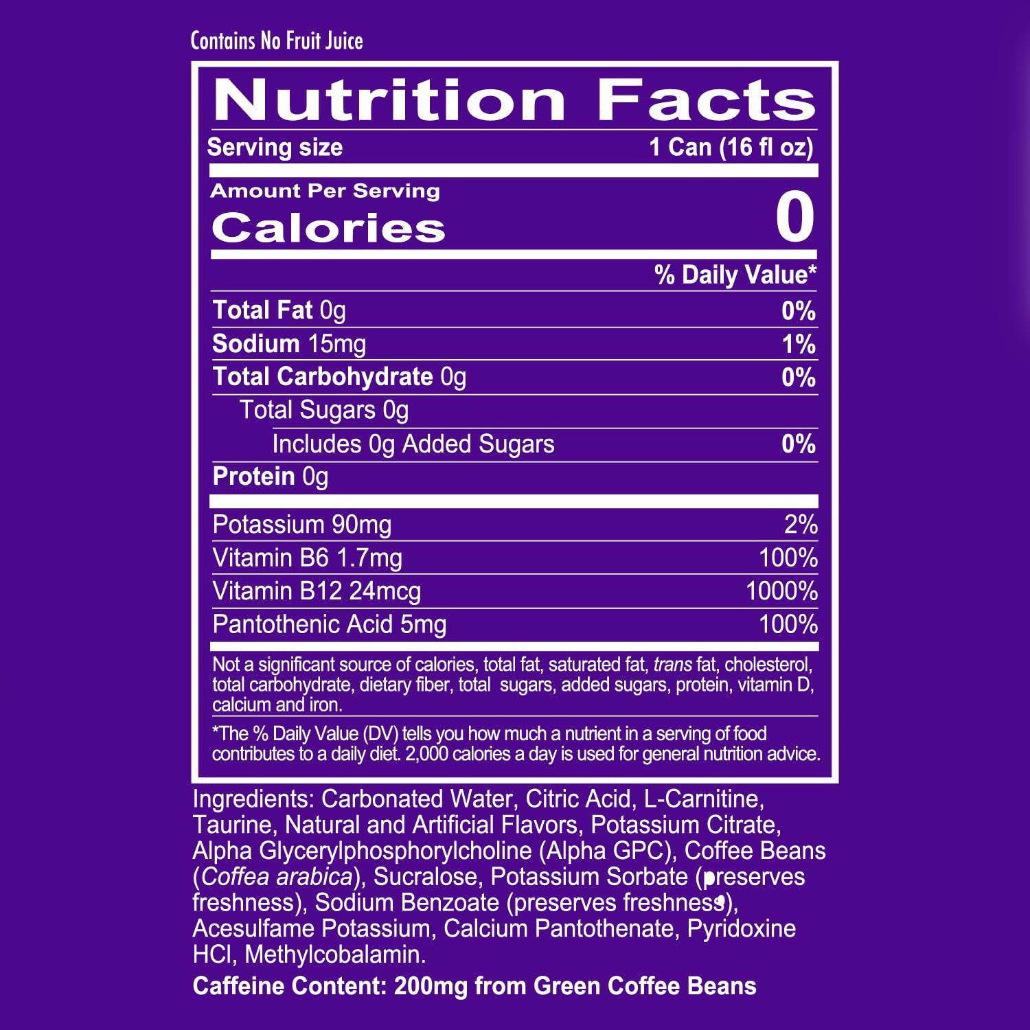 REDCON1  Energy Drink -  Sour Gummy Blast