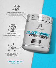 Dragon Pharma Glutamine Fermented - Unflavored