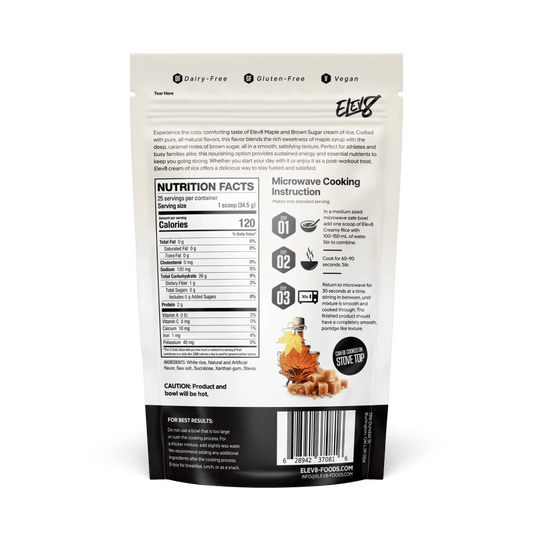 ELEV8 Creamy Rice - Maple & Brown Sugar