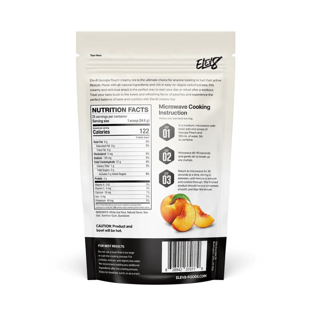 ELEV8 Creamy Rice - Georgia Peach