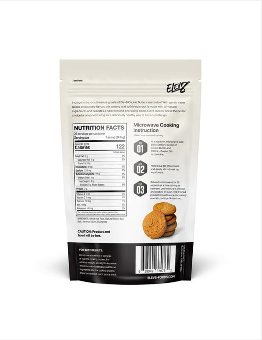 ELEV8 Creamy Rice - Cookie butter