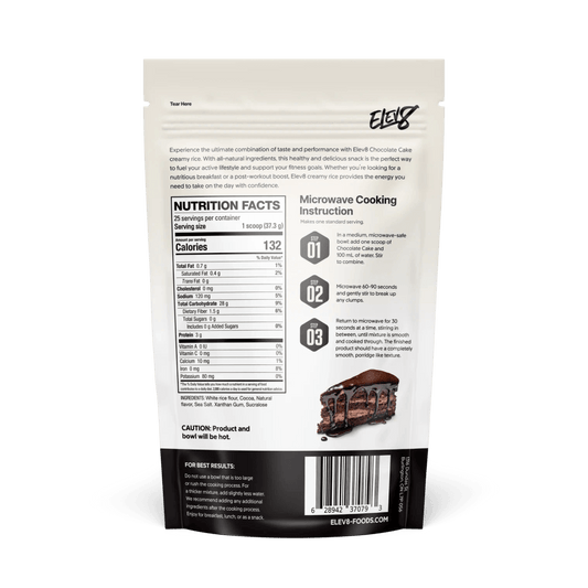 ELEV8 Creamy Rice - Chocolate cake