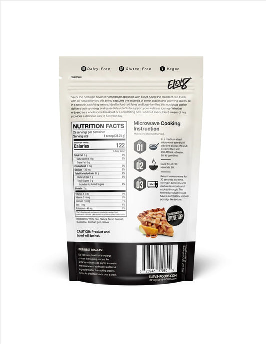 ELEV8 Creamy Rice - Apple Pie