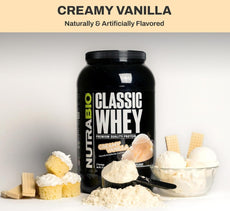 PROMO Nutrabio Classic Whey - Creamy Vanilla (Incluye Shaker de Regalía)
