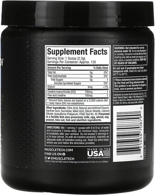 MuscleTech Cell Tech CREACTOR - Unflavored