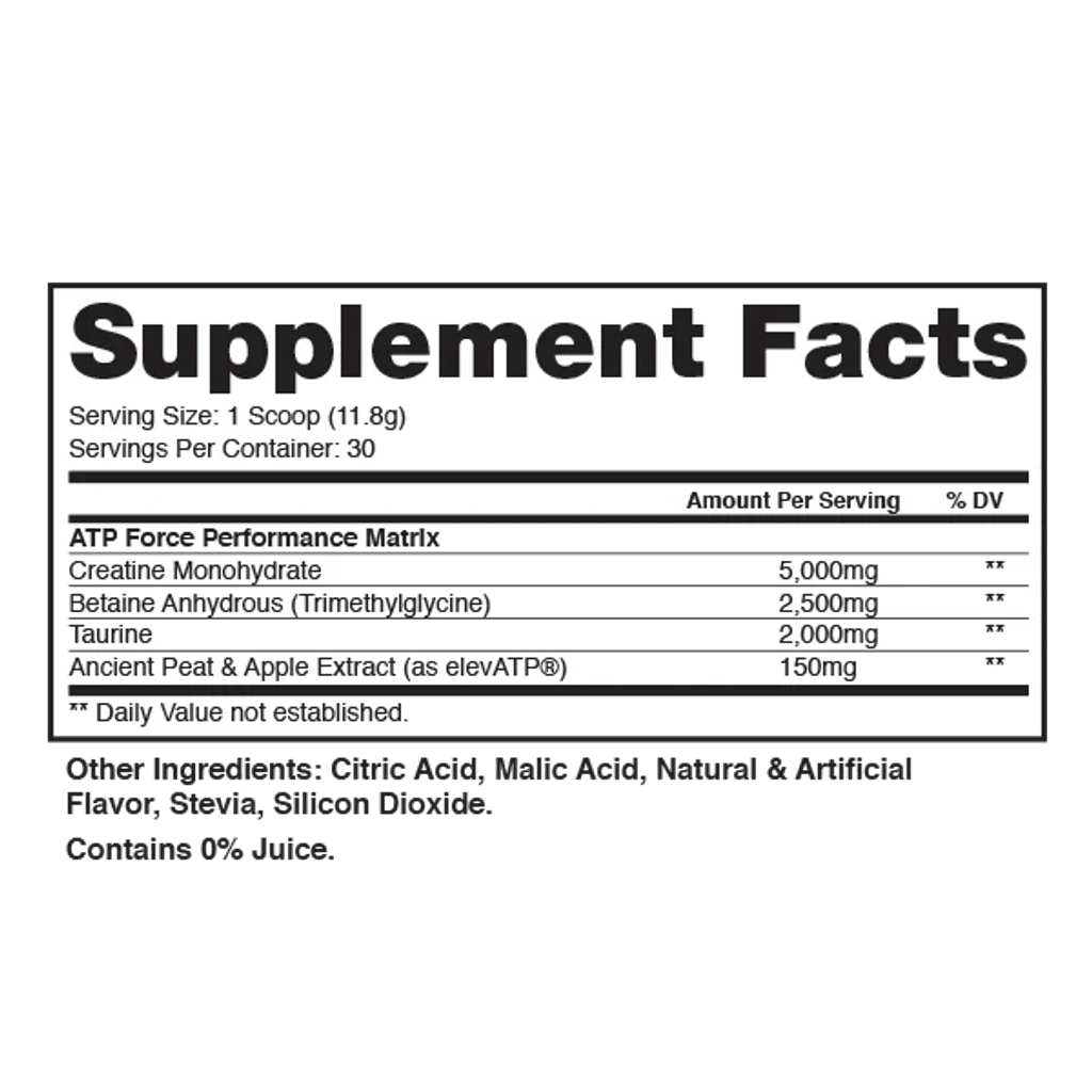 Dragon Pharma ATP Force - Creatine Monohydrate - Strawberry Lemonade