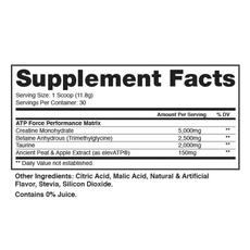 Dragon Pharma ATP Force - Creatine Monohydrate - Strawberry Lemonade