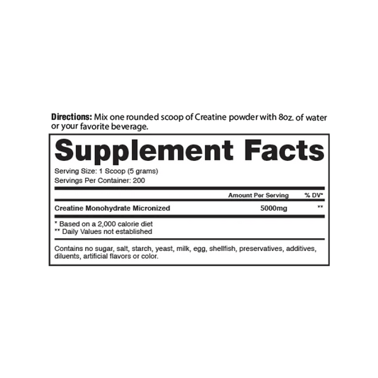 Dragon Pharma - Creatine Monohydrate Essentials - Unflavored