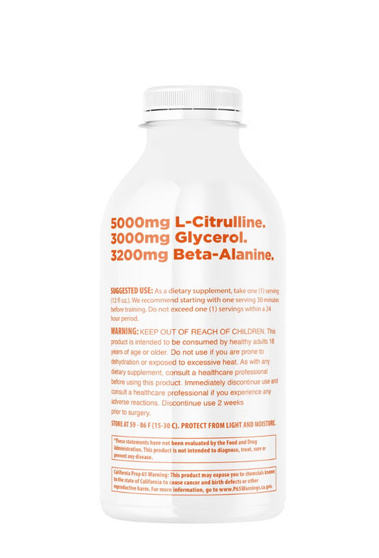 BUM Essential PUMP RTD NON-STIM Pre-workout - Rainbow Sherbert