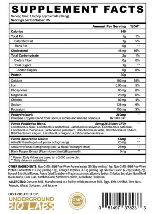 Panda FUEL Premium Protein - Blueberry Muffin