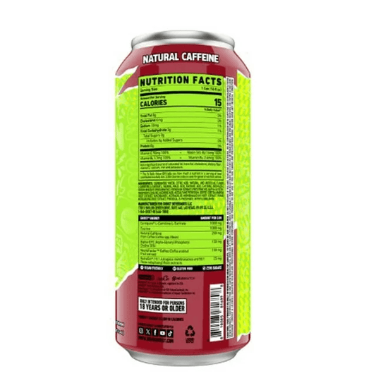 Ghost Energy Drink - Warheads Sour Black Cherry