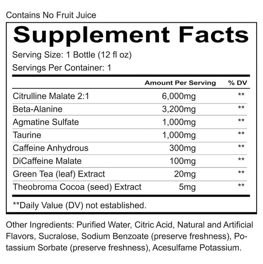 Redcon1 RTD Pre Workout - Artic Berry