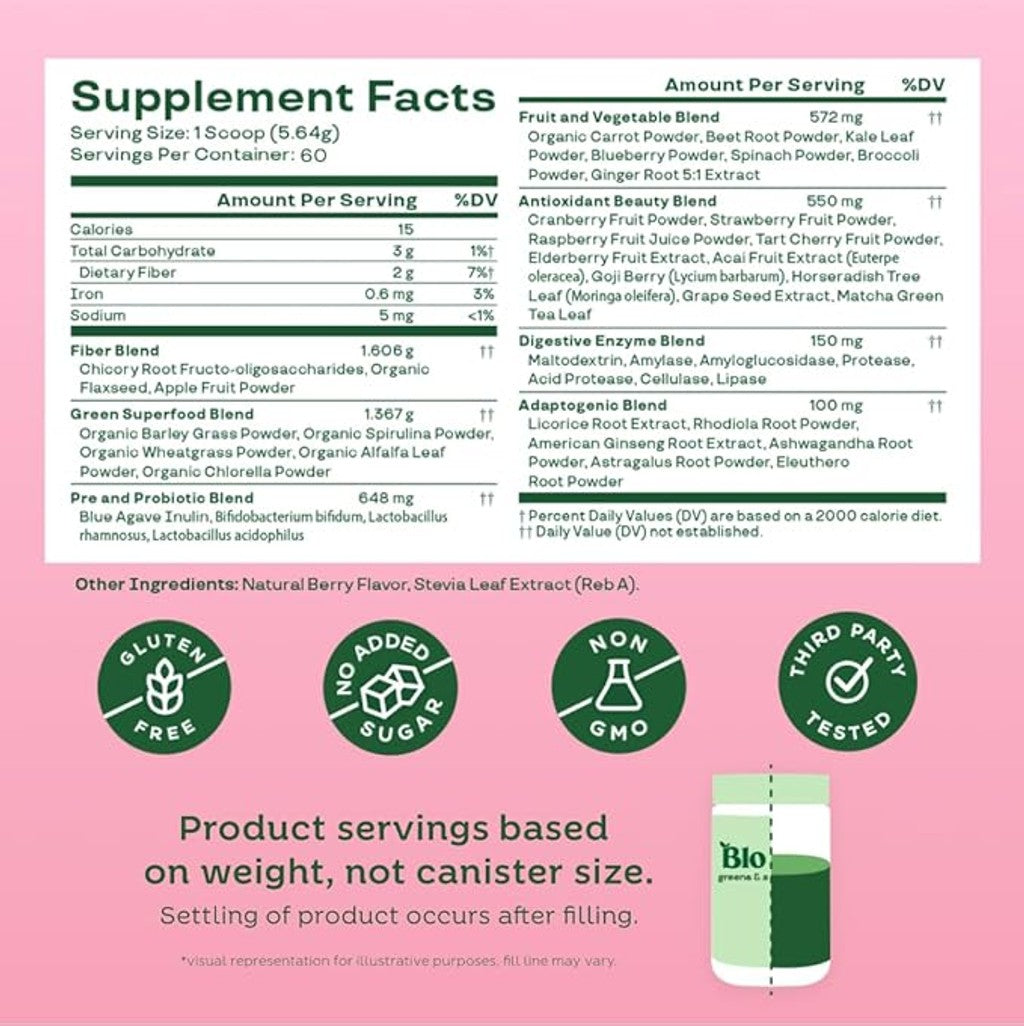 Bloom - Greens & Superfood - Berry