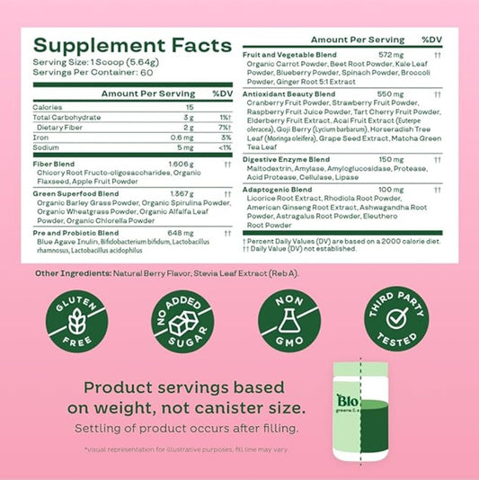 Bloom - Greens & Superfood - Berry