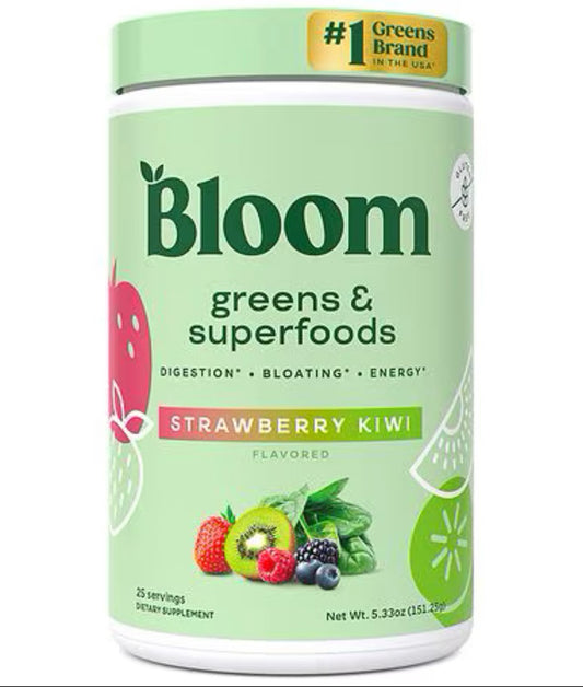 Bloom - Greens & Superfood - Strawberry Kiwi