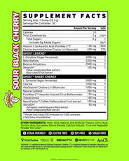 Ghost Legend - Warheads Sour Black Cherry