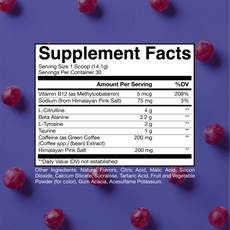 Raw BUM Essential Pre-Workout - Grape