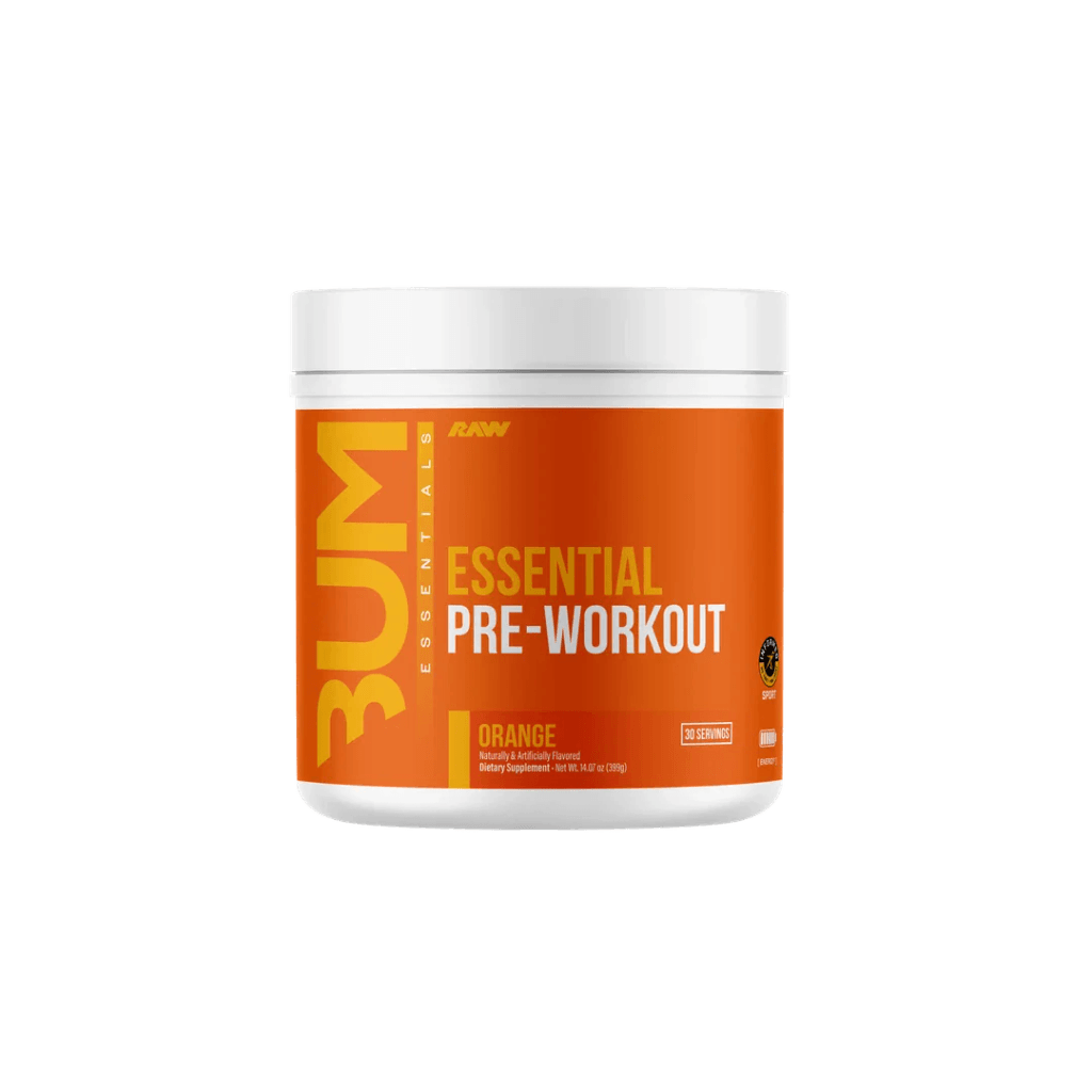 Raw BUM Essential Pre-Workout - Orange
