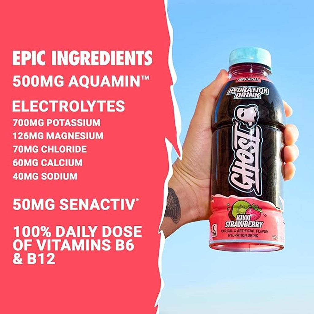 Ghost Hydration Drink - Kiwi Strawberry