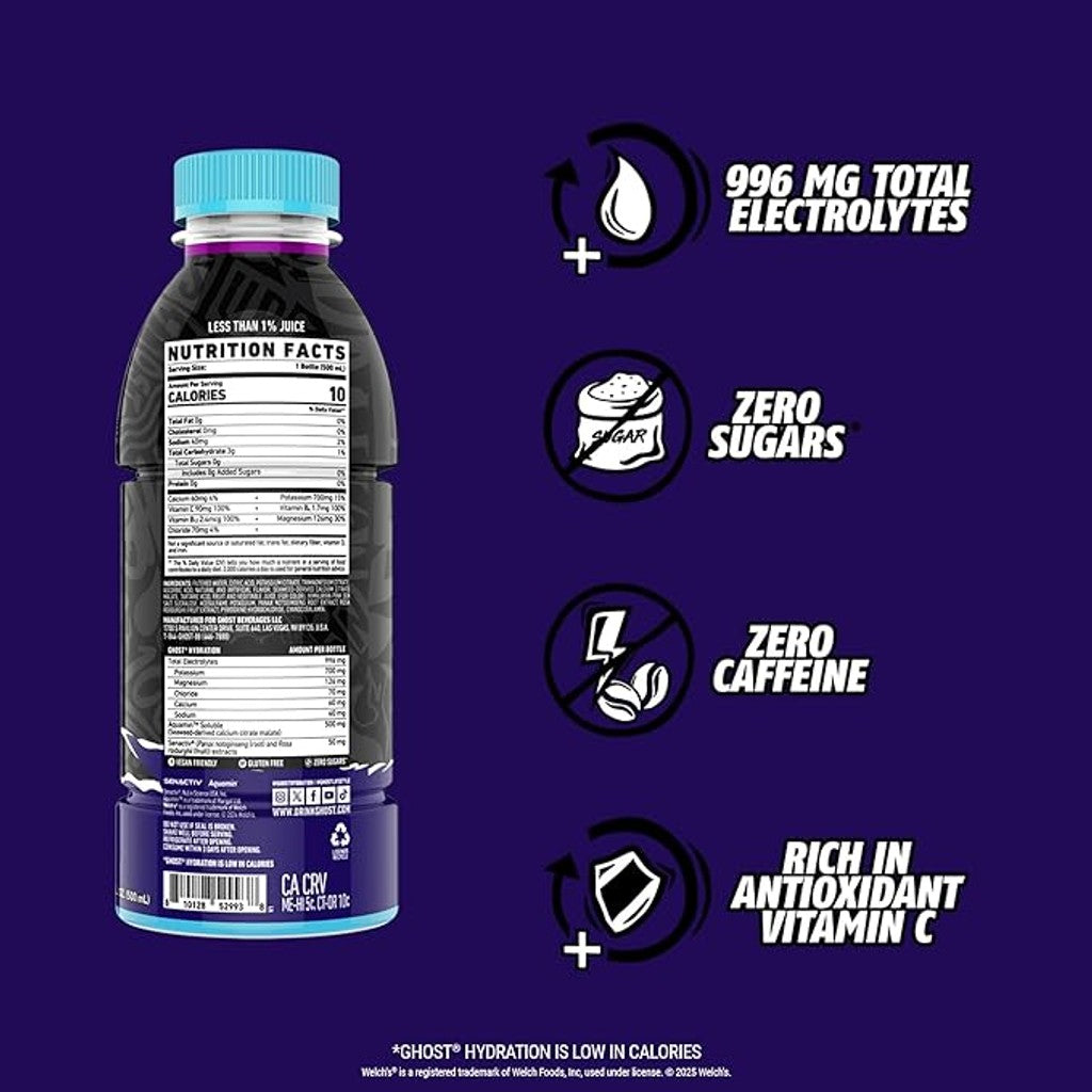 Ghost Hydration Drink - Welch´s Grape