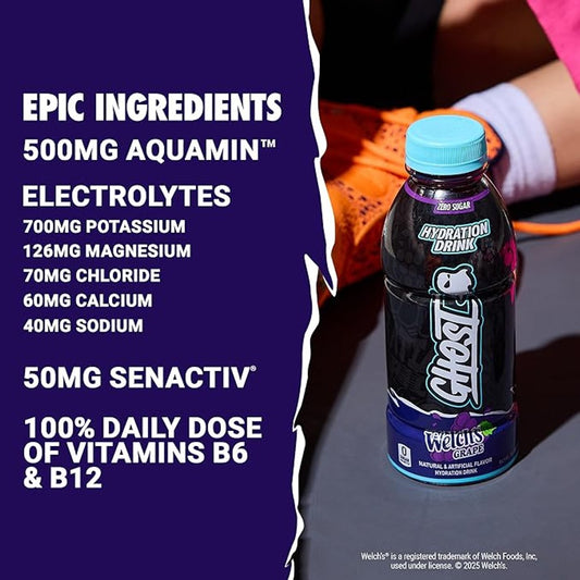 Ghost Hydration Drink - Welch´s Grape