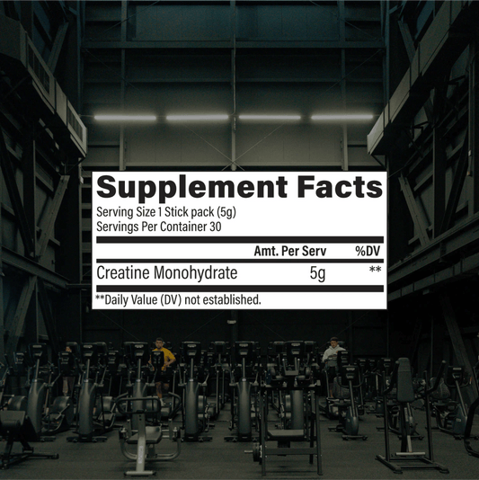 Raw Creatine Monohydrate - Sticks