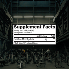 Raw Creatine Monohydrate - Sticks