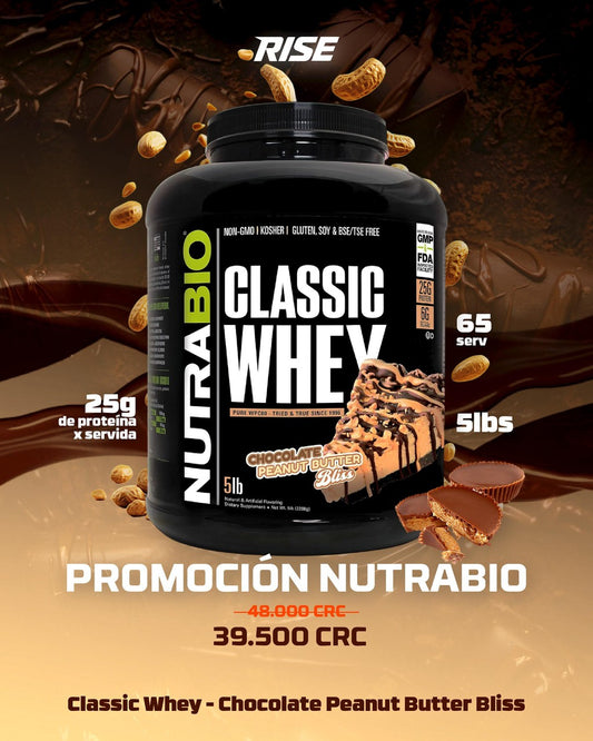 PROMO Nutrabio Classic Whey - Chocolate Peanut Butter Bliss