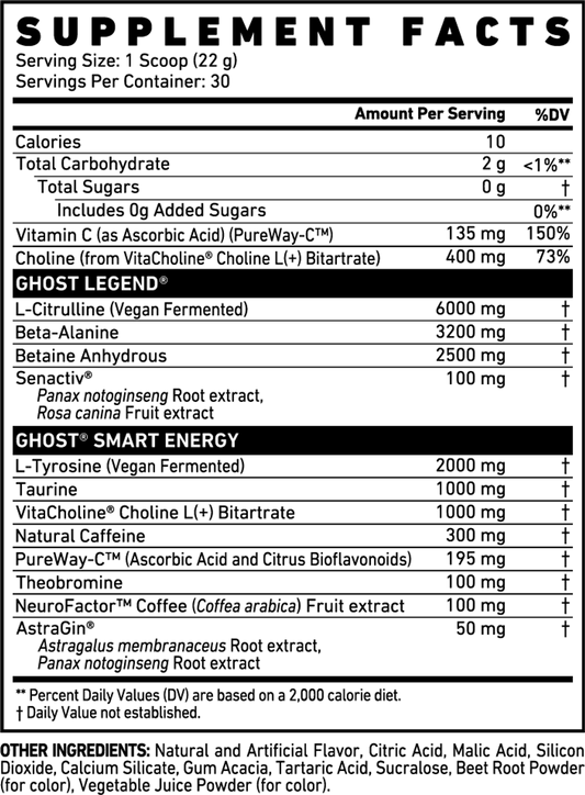 Ghost Legend - Warheads Sour Watermelon