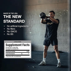 Raw Creatine Monohydrate - Unflavored