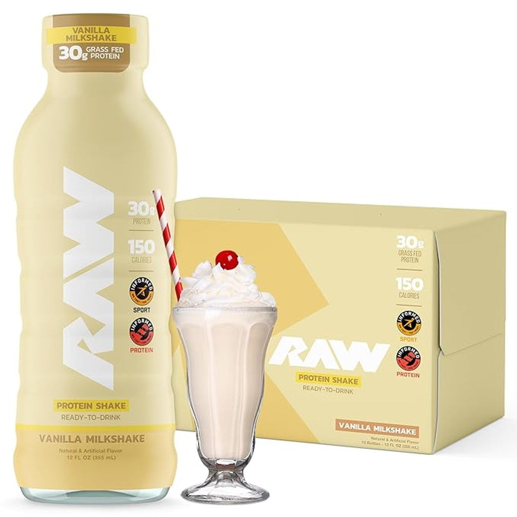RAW Protein Isolate RTD - Vanilla Milkshake